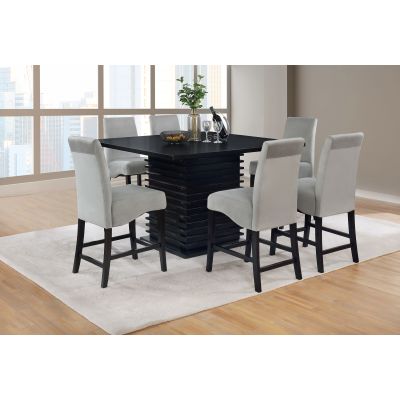 Stanton 7-piece Square Counter Height Dining Table Set Grey