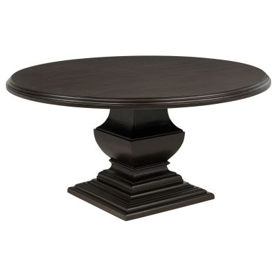 Twyla 60-inch Round Wood Dining Room Table Dark Cocoa