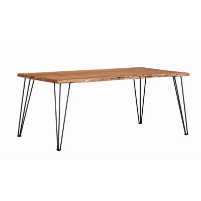 Sherman 71-inch Live Edge Dining Table Natural Acacia