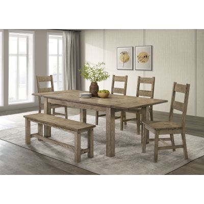 Cardova 6-piece Extension Table Dining Set Vineyard Oak