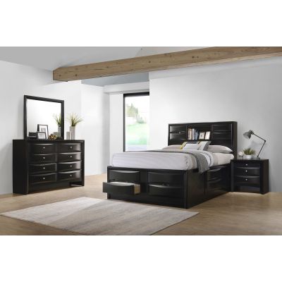 Briana 4-piece California King Bedroom Set Black