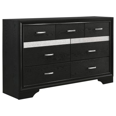Miranda 9-drawer Dresser Black