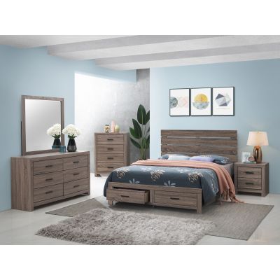 Brantford 5-piece Queen Bedroom Set Barrel Oak