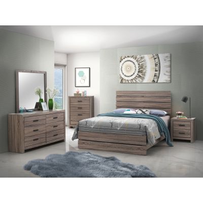 Brantford 5-piece Queen Bedroom Set Barrel Oak