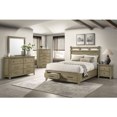 Hazlewood 5-piece Queen Bedroom Set Vineyard Oak