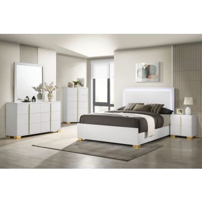 Marceline 5-piece Full Bedroom Set White