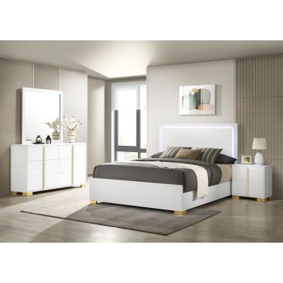 Marceline 4-piece Queen Bedroom Set White