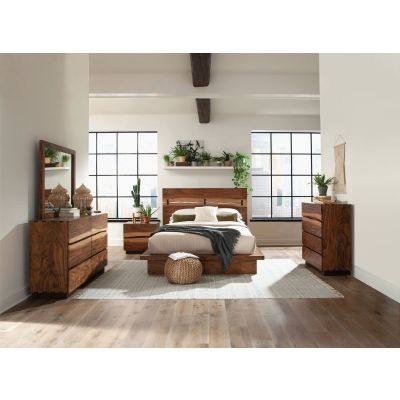 Winslow 5-piece Queen Bedroom Set Smokey Walnut
