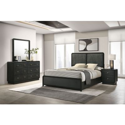 Cavelle 4-piece Eastern King Bedroom Set Black