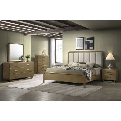 Amsbury 5-piece Queen Bedroom Set Nutmeg