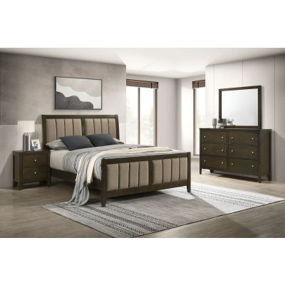 Wilkes 4-piece Full Bedroom Set Dark Cocoa