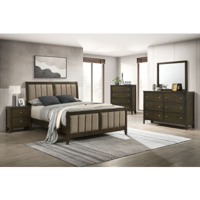 Wilkes 5-piece Eastern King Bedroom Set Dark Cocoa