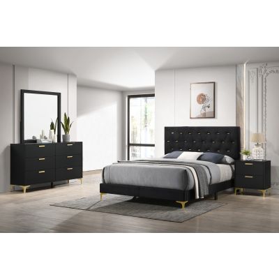 Kendall 4-piece California King Bedroom Set Black