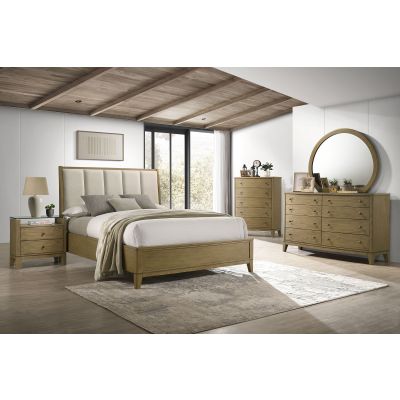 Granada 5-piece Eastern King Bedroom Set Natural Pine