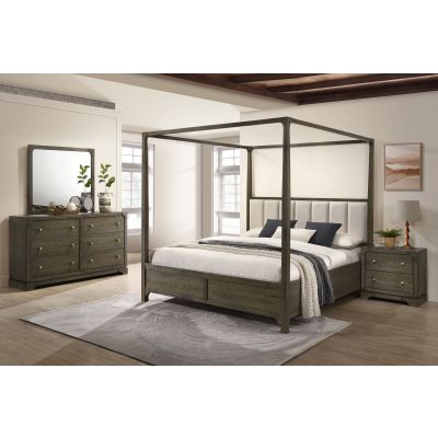Gran Park 4-piece California King Bedroom Set Dark Cocoa