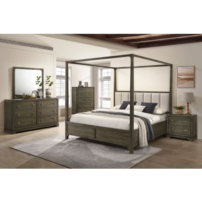 Gran Park 5-piece California King Bedroom Set Dark Cocoa