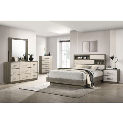 Fenwick 5-piece Eastern King Bedroom Set Grey Oak