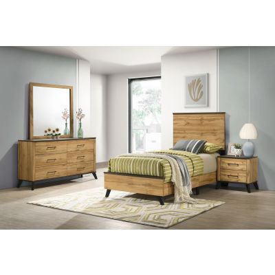 Kaywood 4-piece Twin Bedroom Set Natural Pine