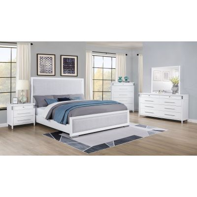 Gracemont 5-piece California King Bedroom Set White