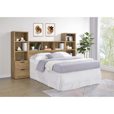 Westpark 3-piece Queen Bedroom Set Bookcase Headboard Mango