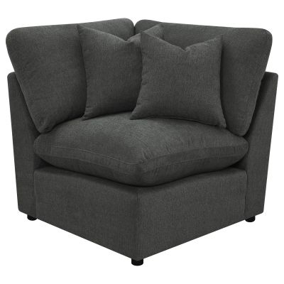 Collins Modular Corner Chair Dark Grey