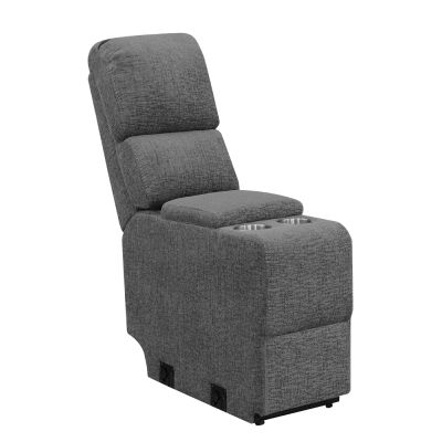 Bahrain Upholstered Console Charcoal