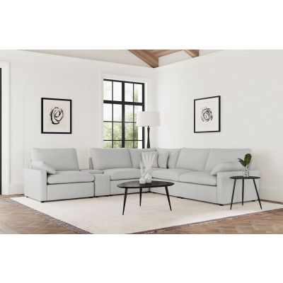 Collins 6-piece Modular Power Reclining Sectional Grey