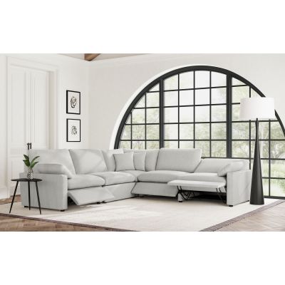 Collins 5-piece Modular Power Reclining Sectional Grey