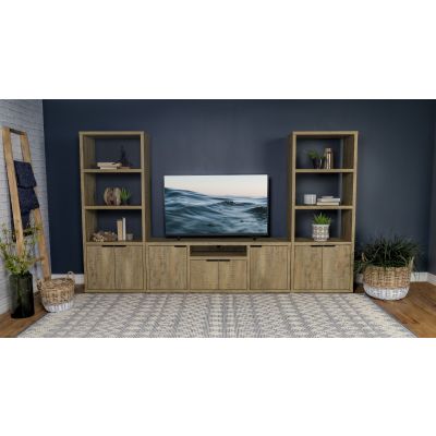 Tabby 3-piece 60-inch TV Entertainment Center Mango