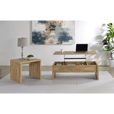 Canoga 2-piece Lift Top Cocktail Coffee Table Set Mango
