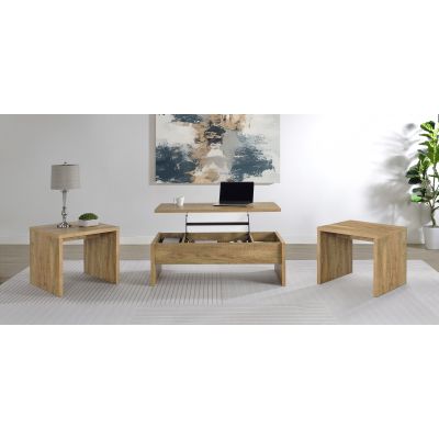Canoga 3-piece Lift Top Cocktail Coffee Table Set Mango