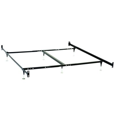 Esme Queen or E King Bed Frame Black (Headboard & Footboard)